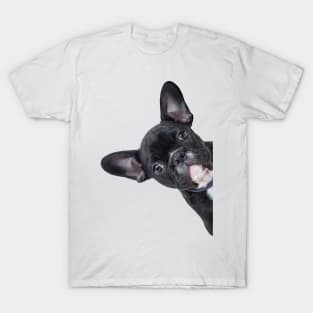 French Bulldog Peekaboo T-Shirt